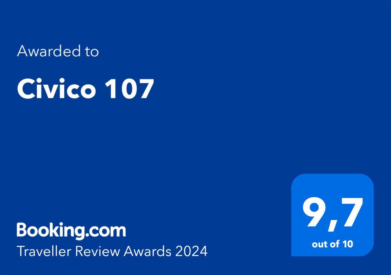 Civico 107 - Apartment With Private Parking 夸尔图-圣埃莱娜 外观 照片